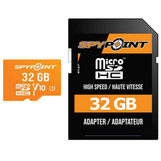 SPYPOINT MICRO SD CARD 32GB CLASS 10 - Sale